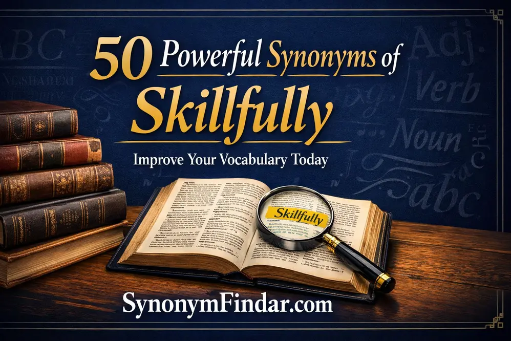 Synonyms of Skillfully