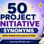 Project initiative synonyms