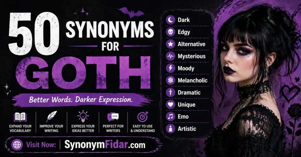 Synonyms for Goth