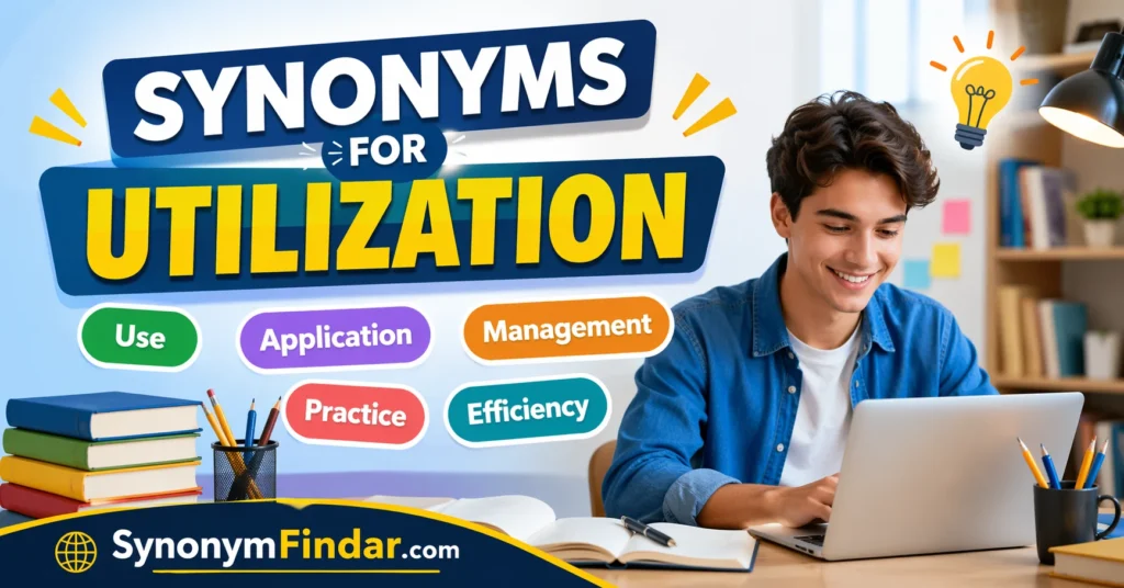 Synonyms for Utilization