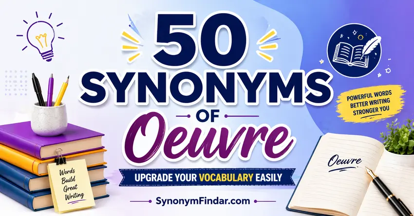 Synonyms of Oeuvre