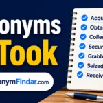 Synonyms of Took