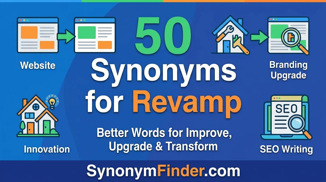 Synonyms for Revamp