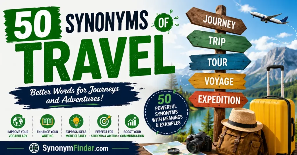 Synonyms of Travel