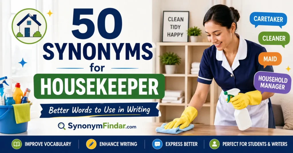 Synonyms for Housekeeper