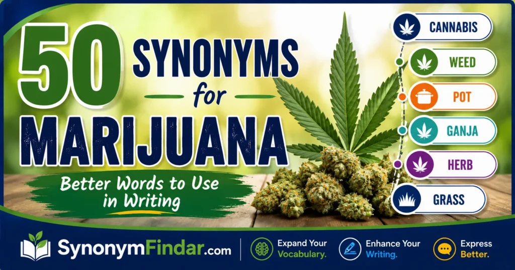 Synonyms for Marijuana
