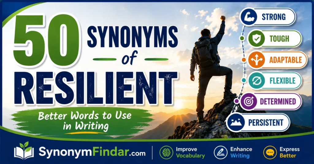 50+ Synonyms of Resilient